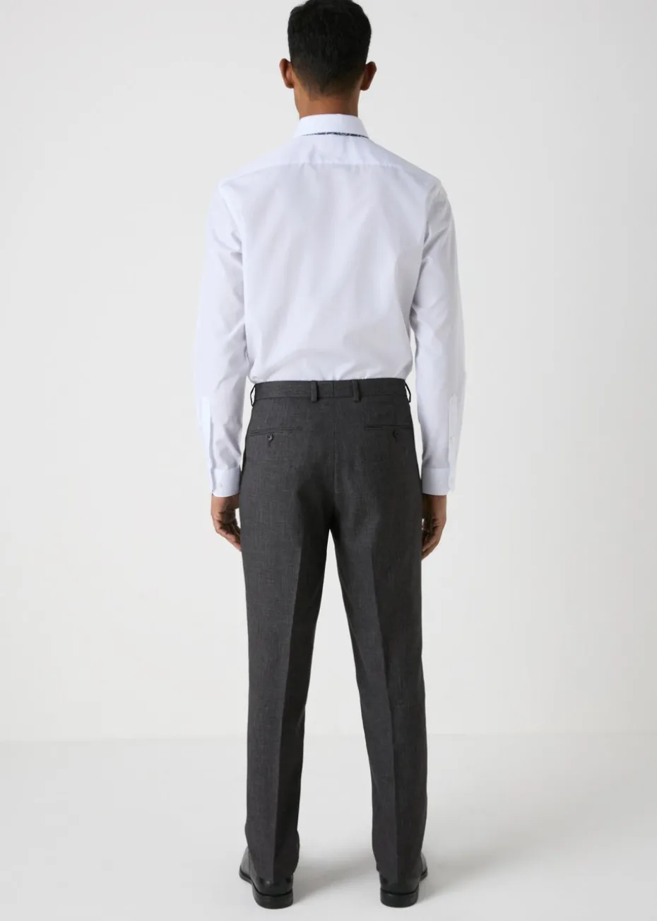 Taylor & Wright Hardwick Charcoal Tailored Fit Trousers