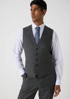Taylor & Wright Hardwick Charcoal Waistcoat