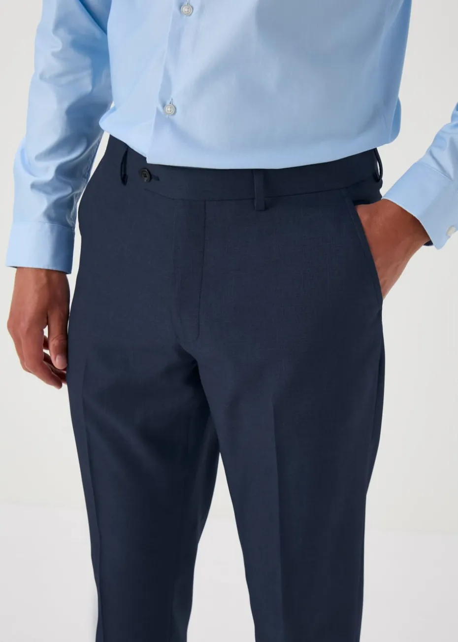 Taylor & Wright Lennon Blue Slim Fit Trousers