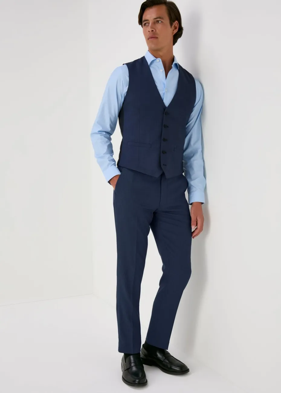 Taylor & Wright Lennon Blue Slim Fit Trousers