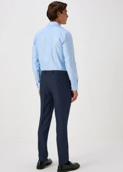 Taylor & Wright Lennon Blue Slim Fit Trousers