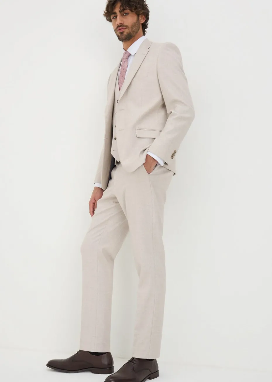 Taylor & Wright Monaco Stone Slim Trousers