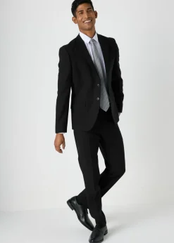 Taylor & Wright Panama Black Skinny Suit Jacket