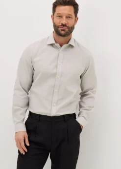 Taylor & Wright Stone Dobby Regular Fit Shirt