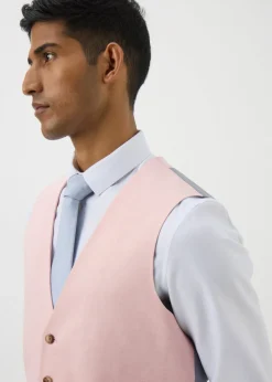 Taylor & Wright Tropez Pink Waistcoat
