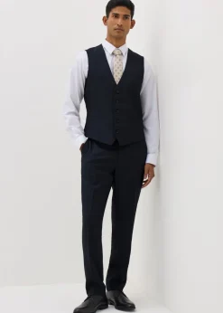 Taylor & Wright Vence Navy Tailored Trousers