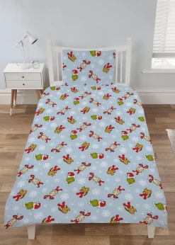 The Grinch Blue Duvet Set
