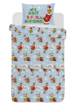 The Grinch Blue Duvet Set