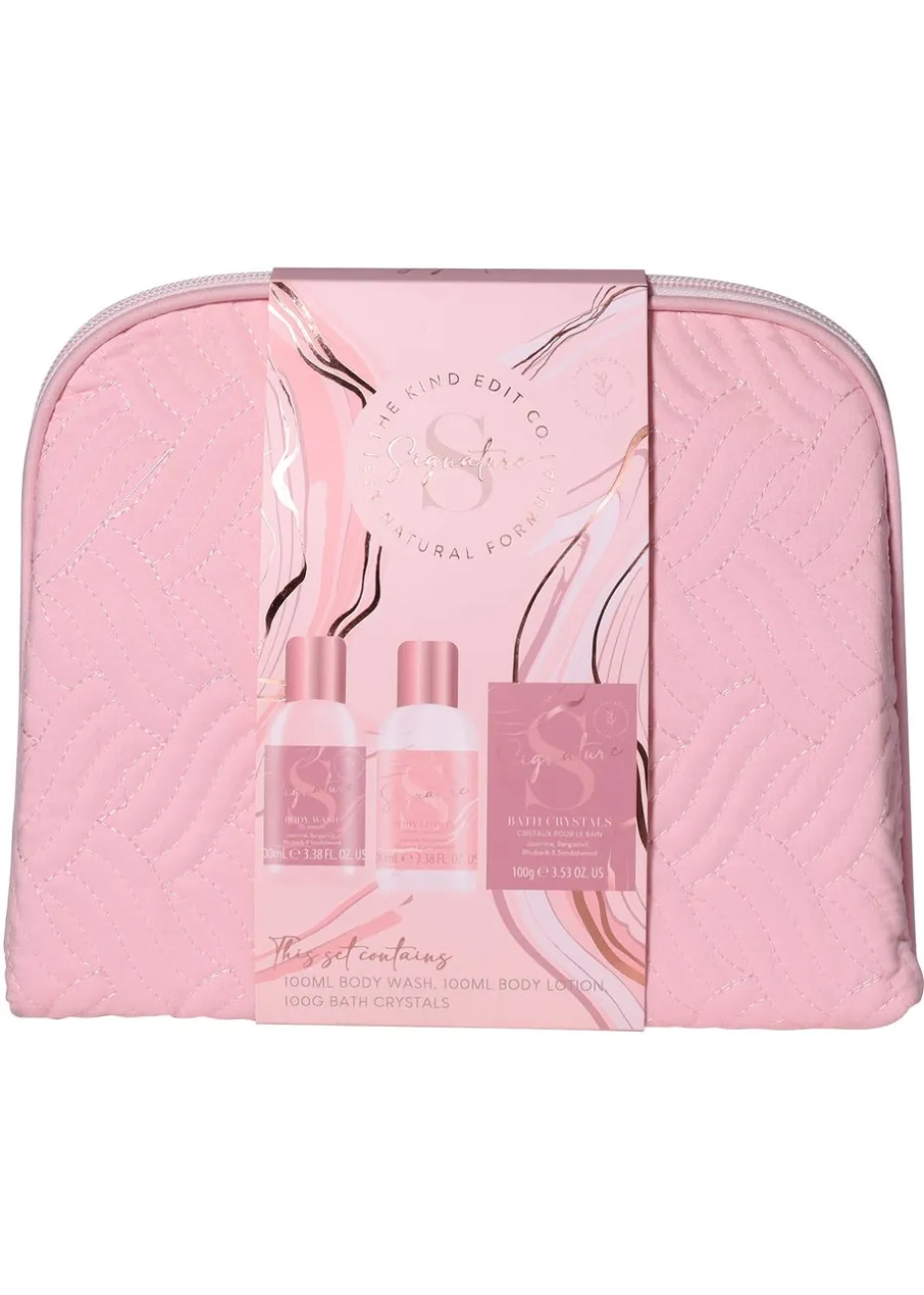 The Kind Edit Co. Signature Cosmetic Bag Set