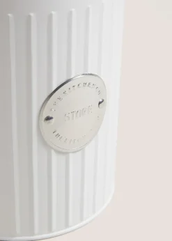 The Kitchen Co White Store Tin