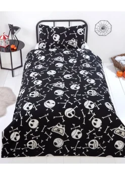 The Nightmare Before Christmas Grey Duvet Set