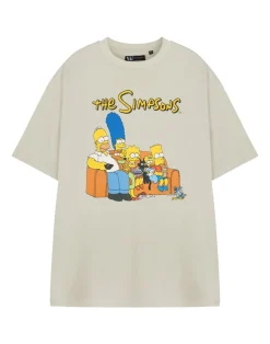 The Simpsons Beige Couch Short Sleeved T-Shirt