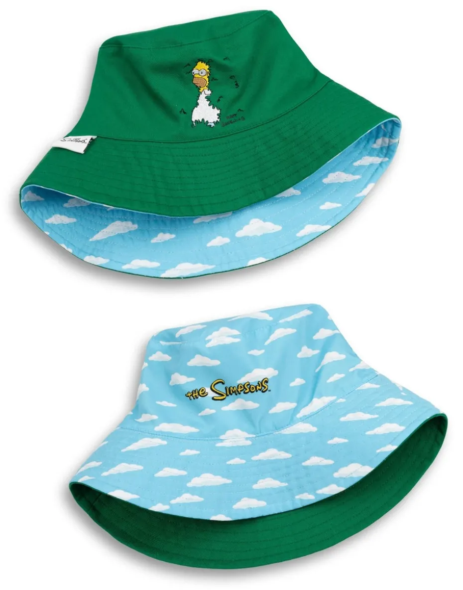 The Simpsons Reversible Homer Bush Meme Bucket Hat