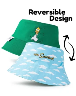 The Simpsons Reversible Homer Bush Meme Bucket Hat