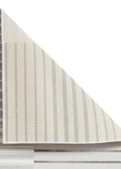 Think Rugs Apollo Green Modern Linear Rug