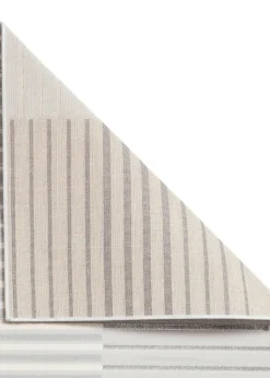 Think Rugs Apollo Navy Modern Linear Rug