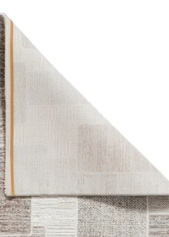 Think Rugs Creation Beige Modern Geometric Rug