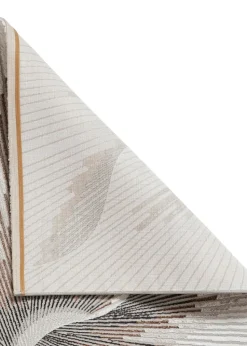 Think Rugs Creation Bronze Modern Abstract Rug