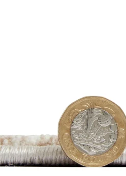 Think Rugs Creation Gold Botanical Rug