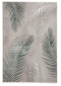 Think Rugs Creation Green Botanical Rug