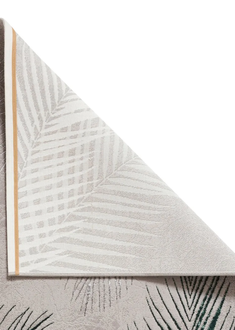 Think Rugs Creation Green Botanical Rug