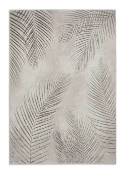 Think Rugs Creation Grey Botanical Rug