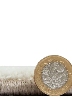 Think Rugs Matrix Beige Modern Geometric Rug