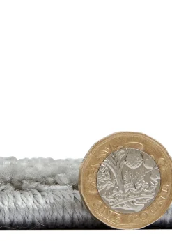 Think Rugs Matrix Grey/ Black Geometric Rug