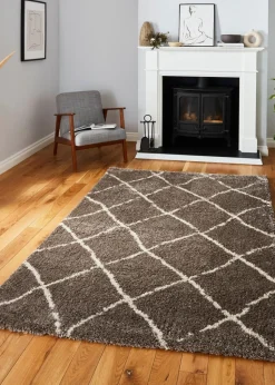 Think Rugs Scandi Berber Beige/Cream Berber Rectangle Rug