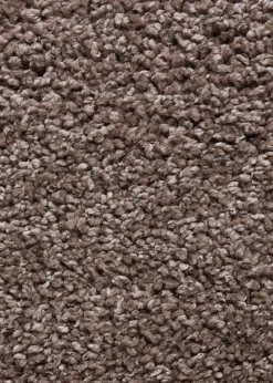 Think Rugs Sierra Beige Plain Shaggy Rectangle Rug