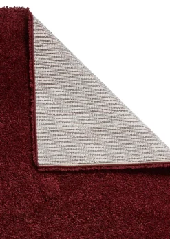 Think Rugs Sierra Ruby Plain Shaggy Rectangle Rug