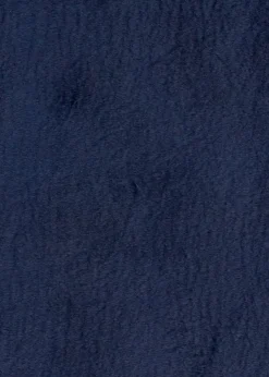 Think Rugs Super Teddy Navy Plain Shaggy Rectangle Rug