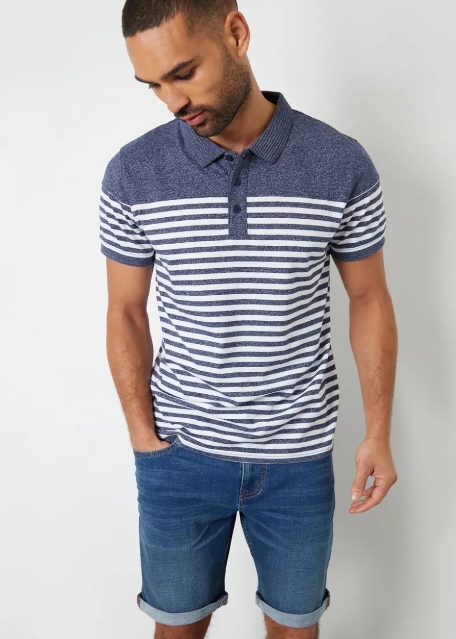 Threadbare Blue Turn Up Denim Shorts