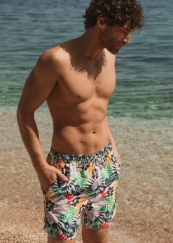 Threadbare Multi Floral Print Swim Shorts