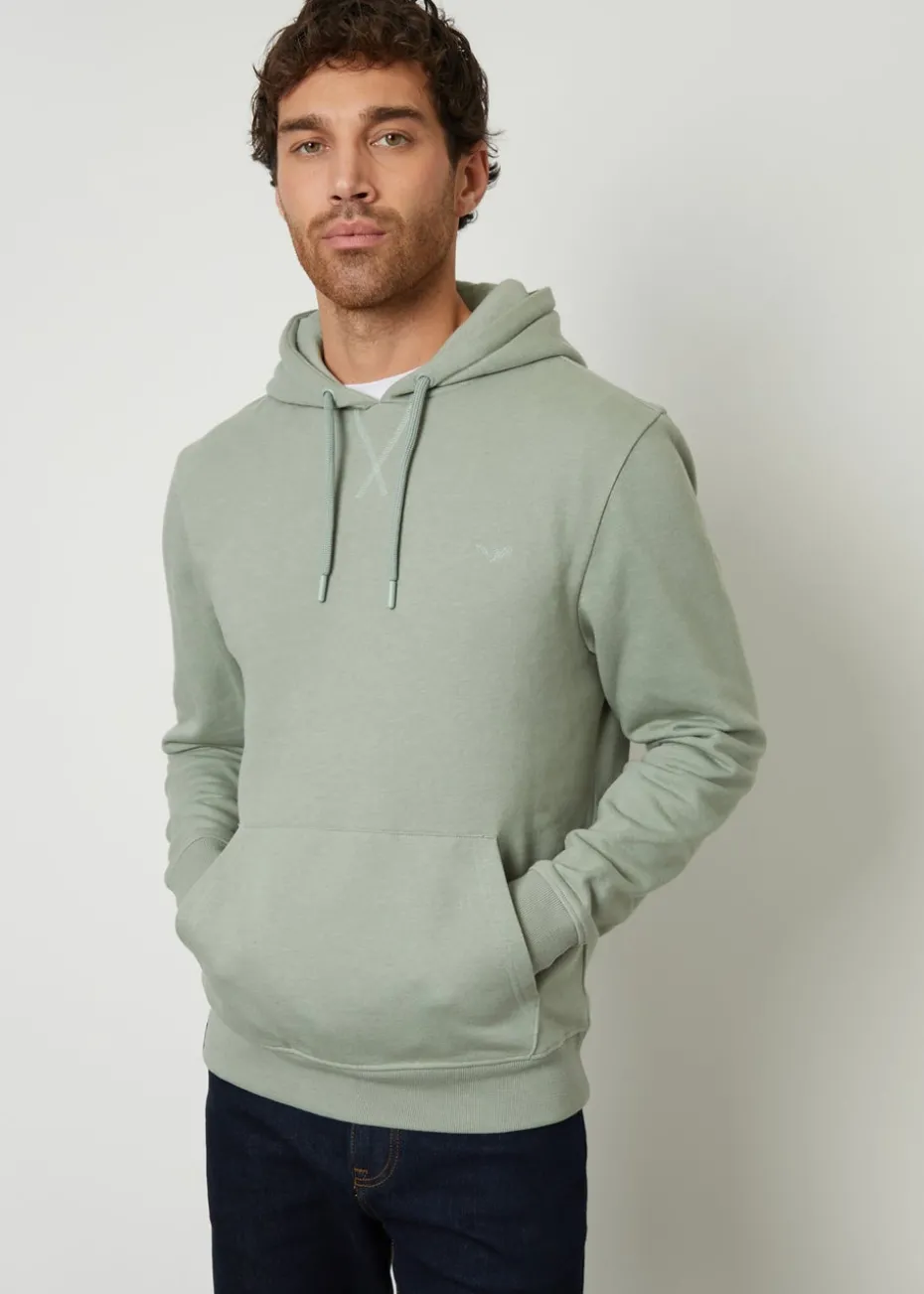 Threadbare Soft Green Cotton Blend Clementine Hoodie