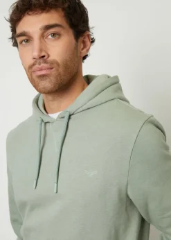 Threadbare Soft Green Cotton Blend Clementine Hoodie