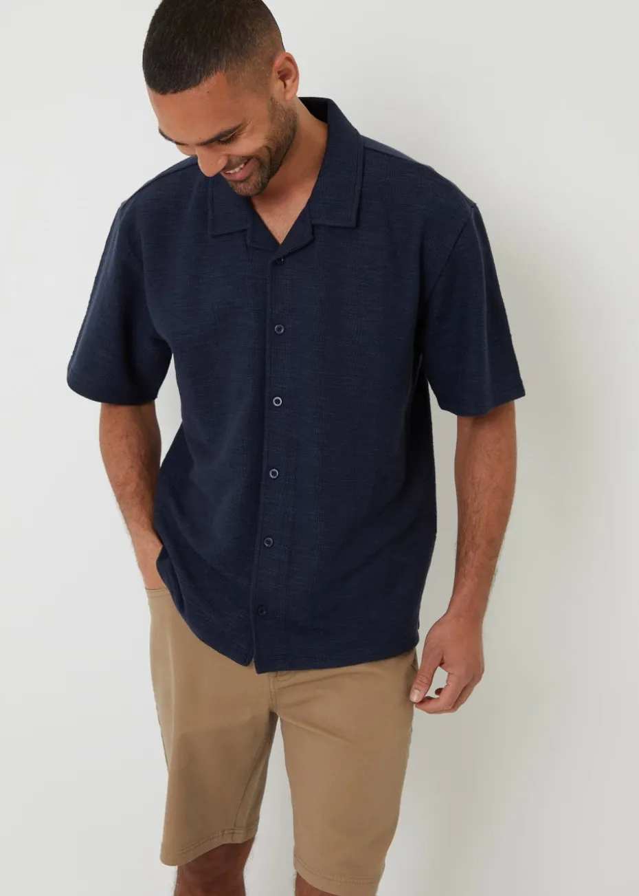 Threadbare Stone 5 Pocket Chino Shorts With Stretch