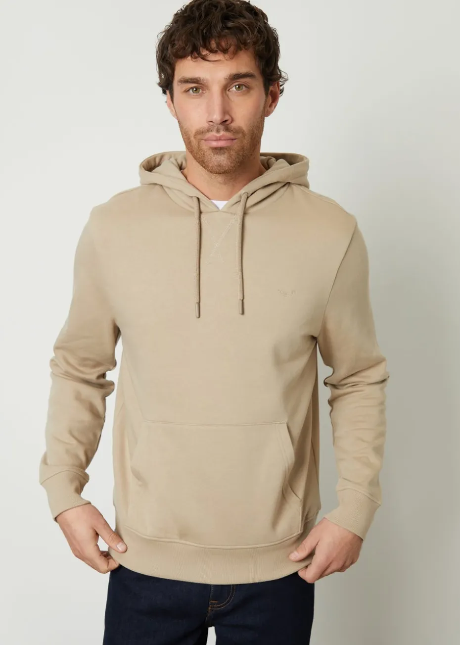 Threadbare Stone Cotton Blend Clementine Hoodie