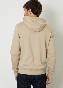 Threadbare Stone Cotton Blend Clementine Hoodie