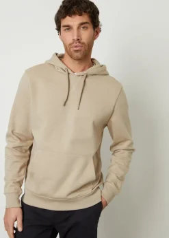 Threadbare Stone Mock T-Shirt Pullover Hoodie