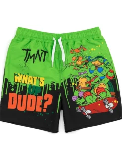 TMNT Characters Kids Multi Coloured Swim Shorts (3-10 Years)