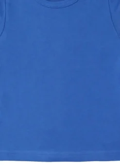 Toby Tiger Boys Organic Blue Basic Long Sleeved T-Shirt (6 Months-8 Years)