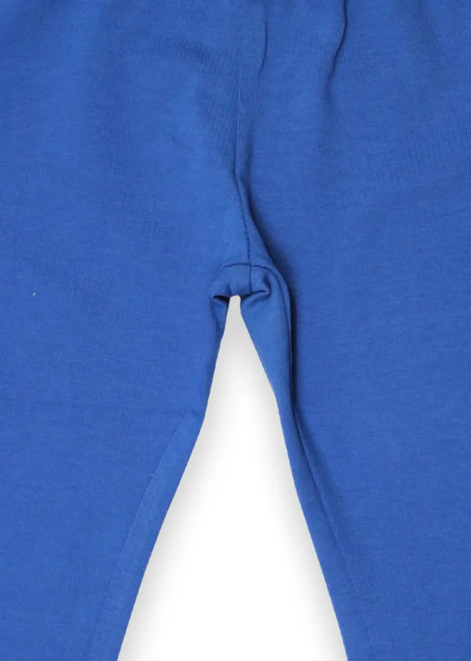 Toby Tiger Organic Blue Basic Leggings (6 months - 8 years)