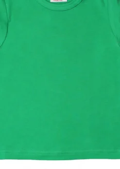 Toby Tiger Organic Green Basic Long-Sleeved T-Shirt (6 months - 8 years)