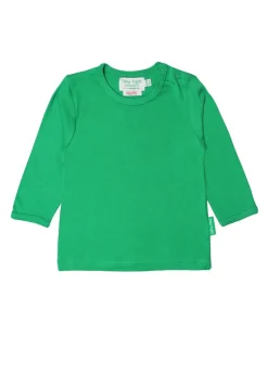 Toby Tiger Organic Green Basic Long-Sleeved T-Shirt (6 months - 8 years)