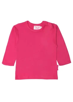 Toby Tiger Organic Pink Basic Long-Sleeved T-Shirt (6 months - 8 years)