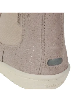 ToeZone Girls Pink Alma Suede Gusset Boot (Younger 4 - Younger 10)