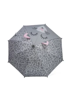ToeZone Grey Cat Themed Umbrella