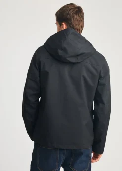 Tokyo Laundry Black Lightweight Hooded Zip-Up Jacket