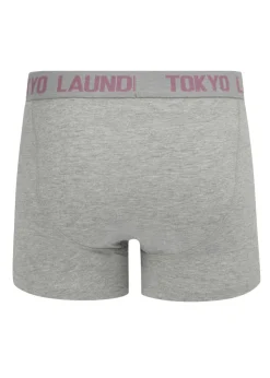 Tokyo Laundry Grey Cotton 6-Pack Boxers